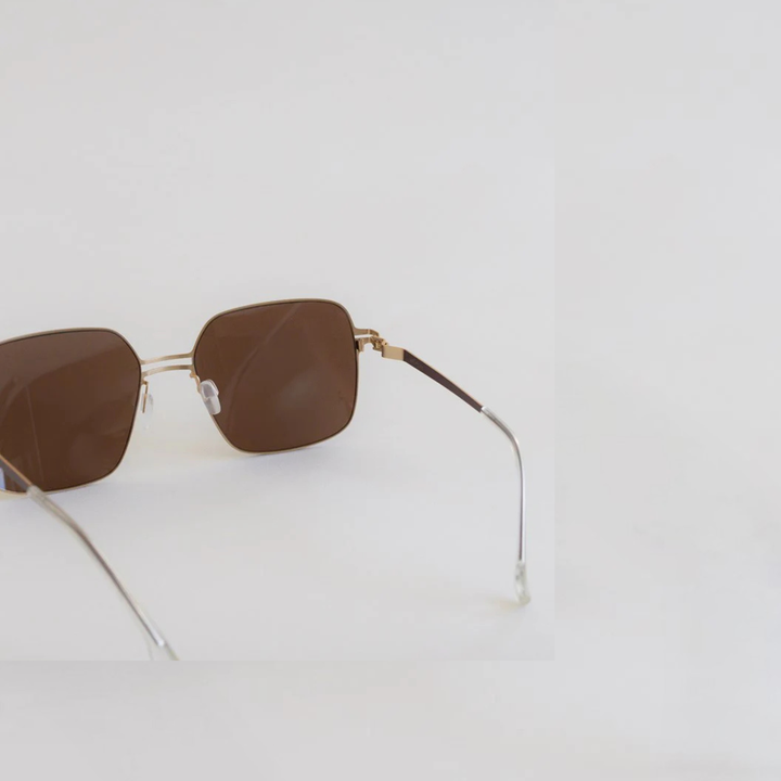 Antigone | Cosmic Sunglasses - Gold/Mauve | Shut the Front Door