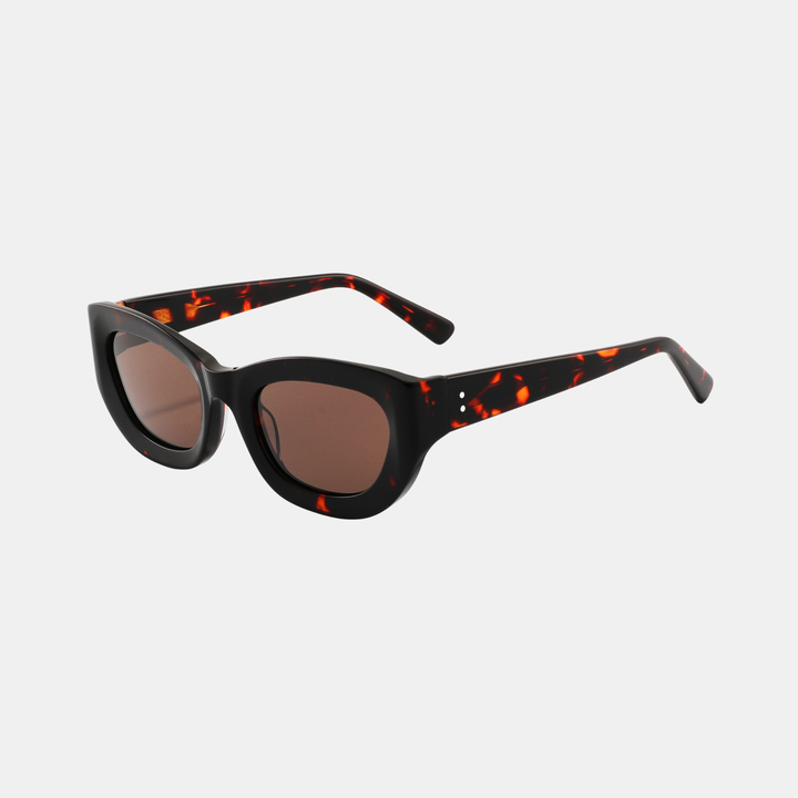 Michelle Sunglasses - Acetate Brown Tortoise