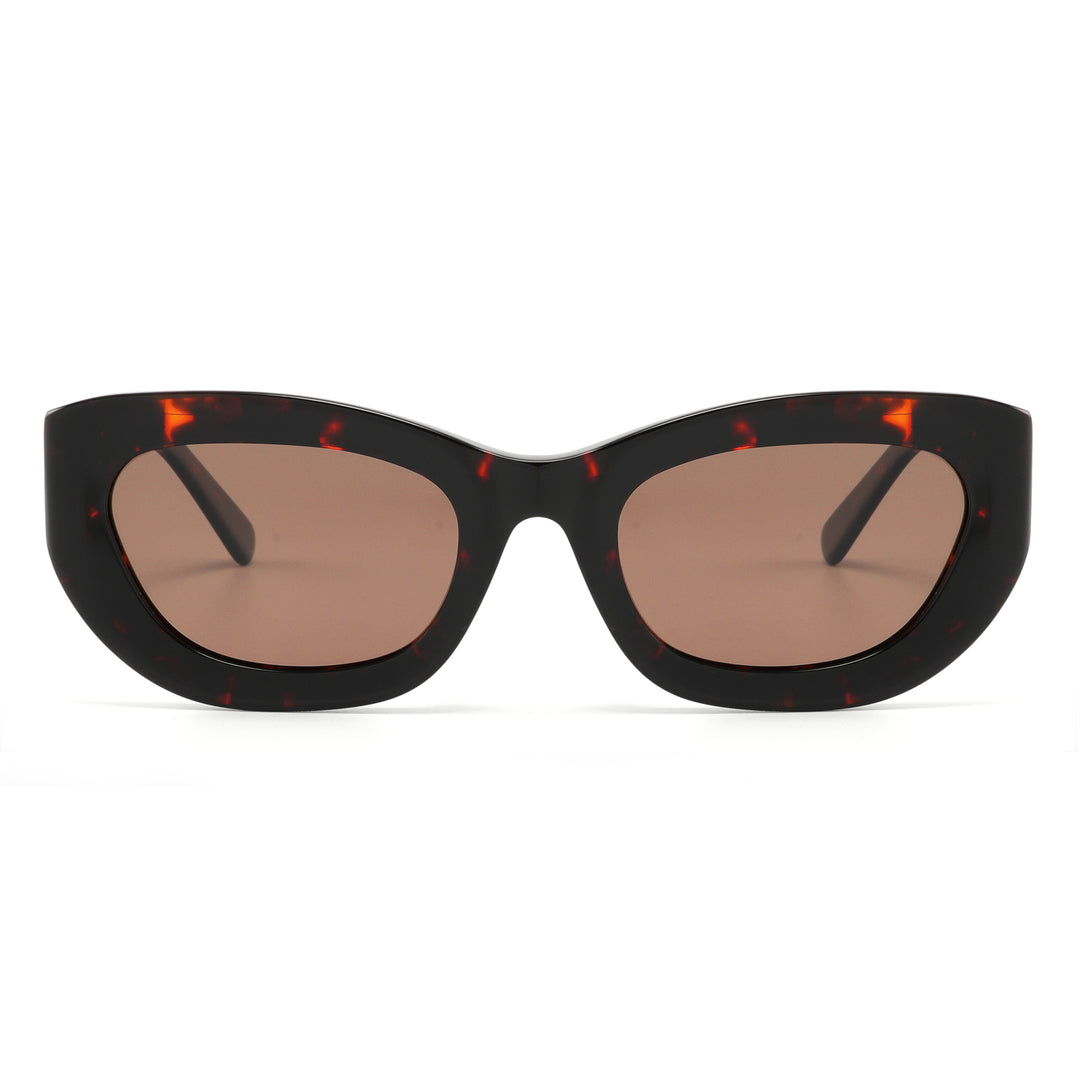 Michelle Sunglasses - Acetate Brown Tortoise