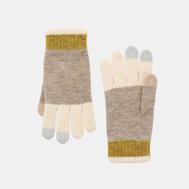 Antigone | Noemi Gloves - Olive Stripe | Shut the Front Door