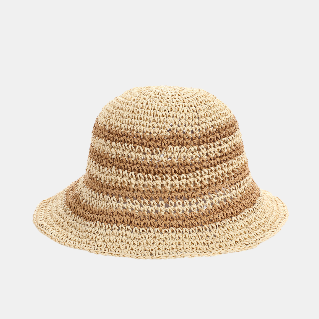 Antigone | Sol Straw Hat - Beige/Khaki | Shut the Front Door
