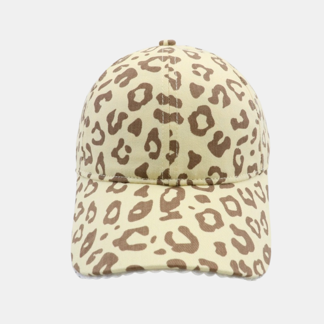 Antigone | Asher Cap - Yellow Leopard | Shut the Front Door
