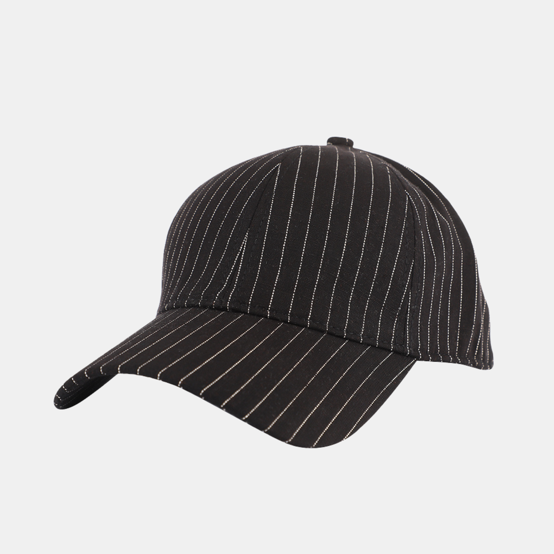 Antigone | Micah Cap - Black Striped | Shut the Front Door
