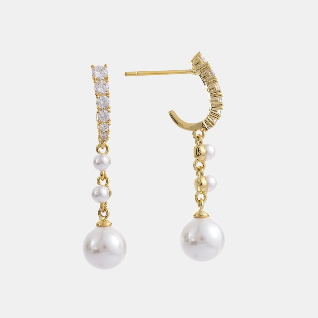 Antigone | Isabelle Hoops - Gold | Shut the Front Door