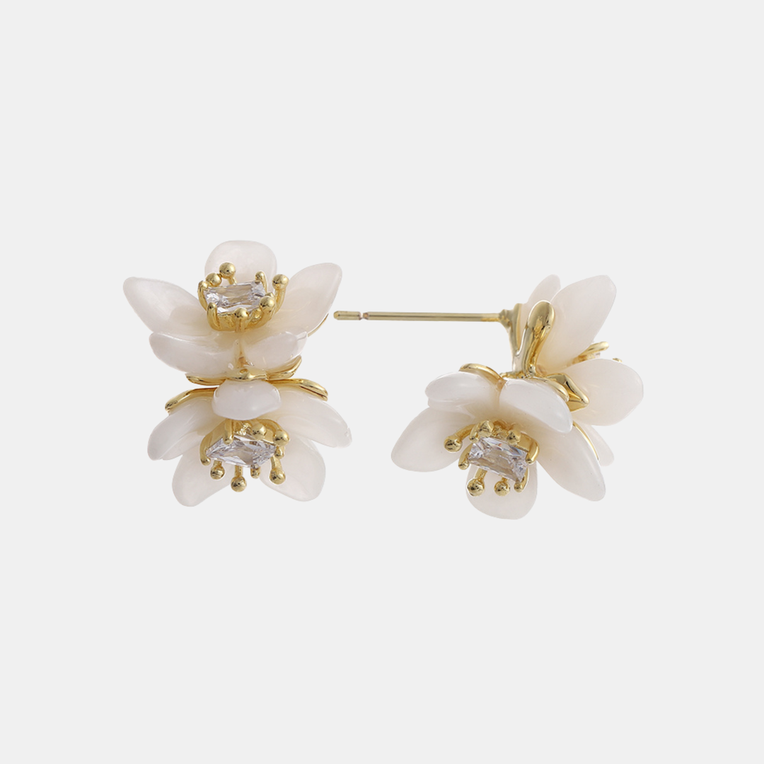 Antigone | Fiona Earrings - White | Shut the Front Door