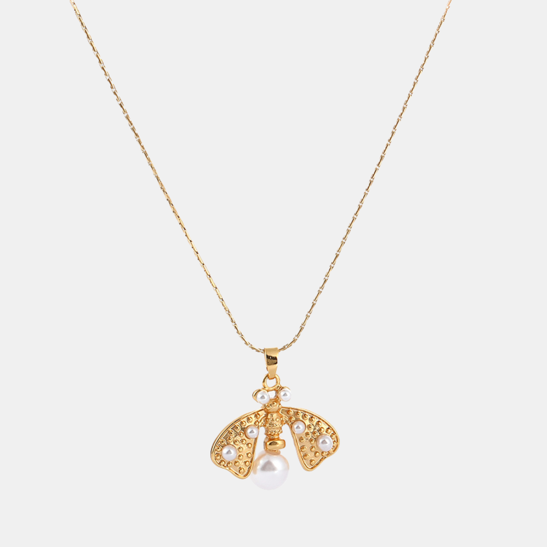 Antigone | Nessa Pearl Necklace - Gold | Shut the Front Door