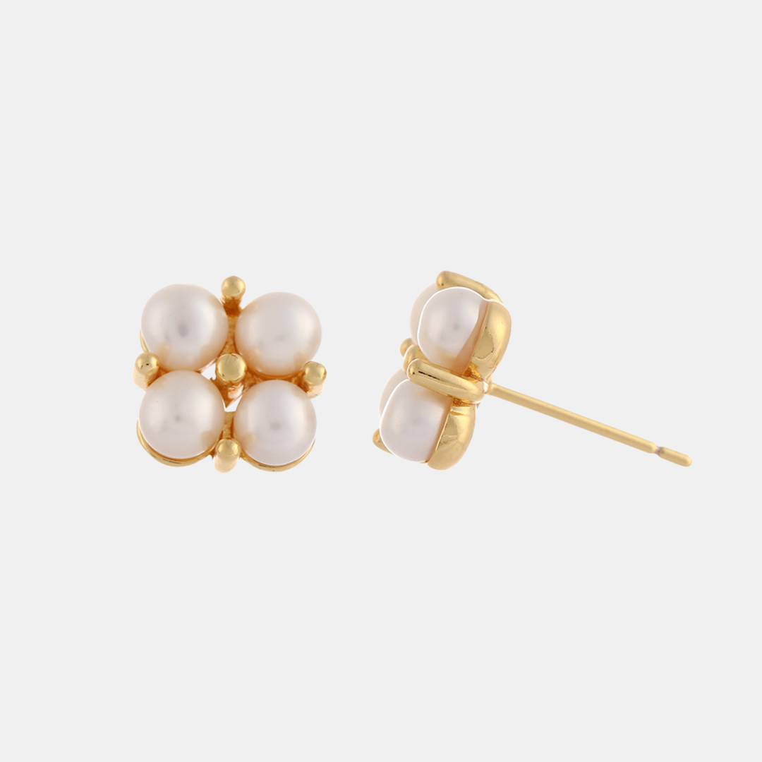 Antigone | Mireya Pearl Earrings - Gold | Shut the Front Door