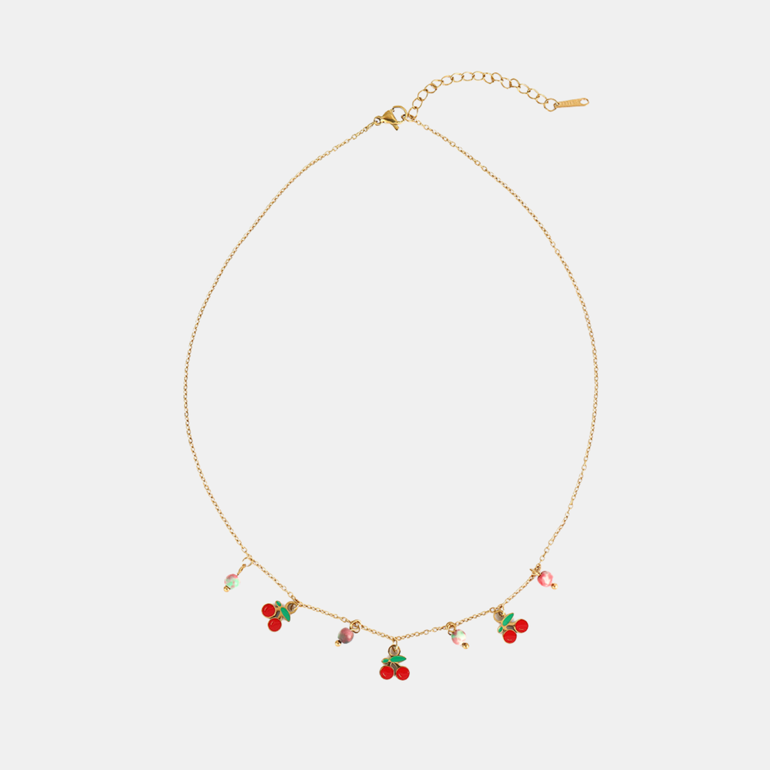 Antigone | Indira Necklace SS - Gold | Shut the Front Door