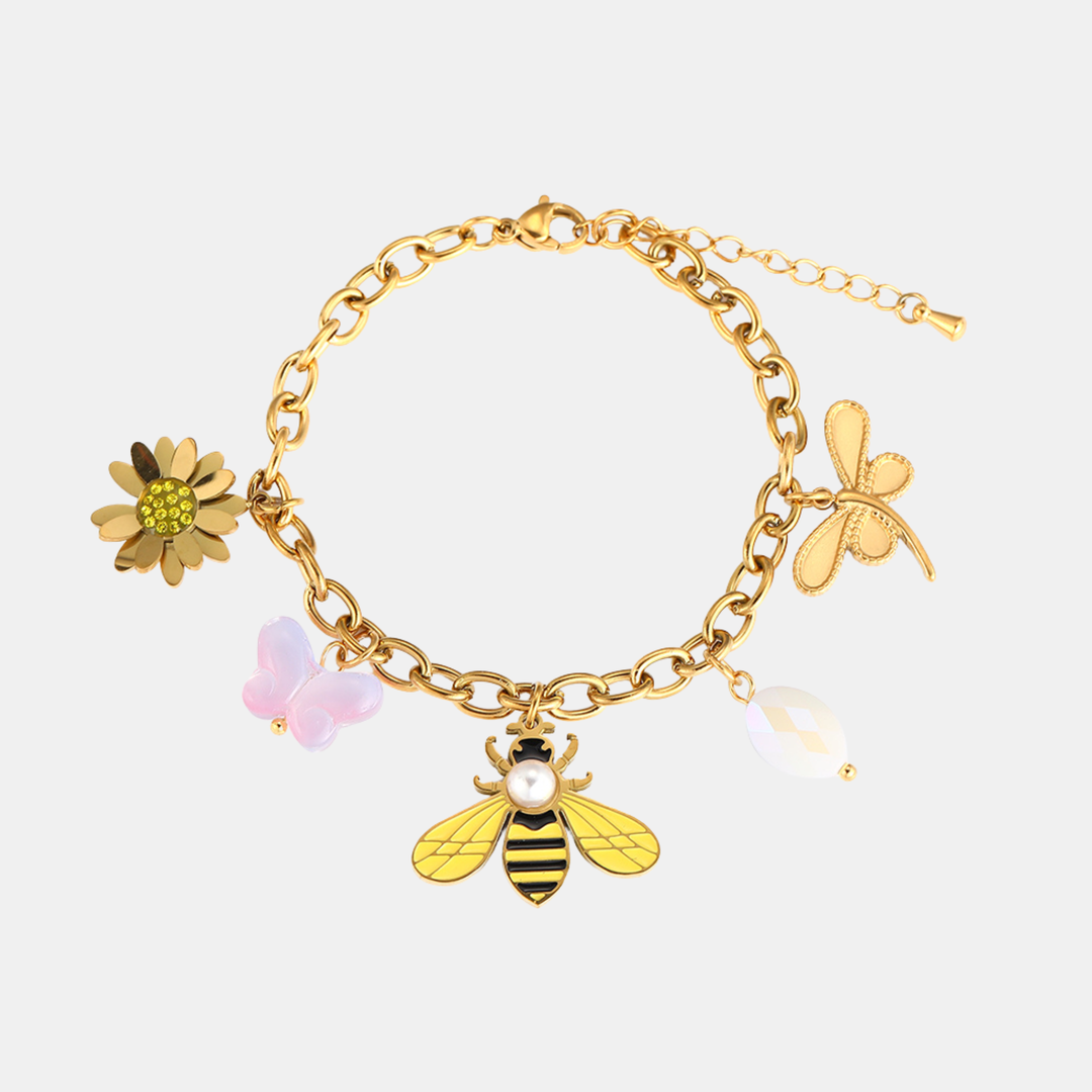 Antigone | Serina Bracelet SS - Gold | Shut the Front Door