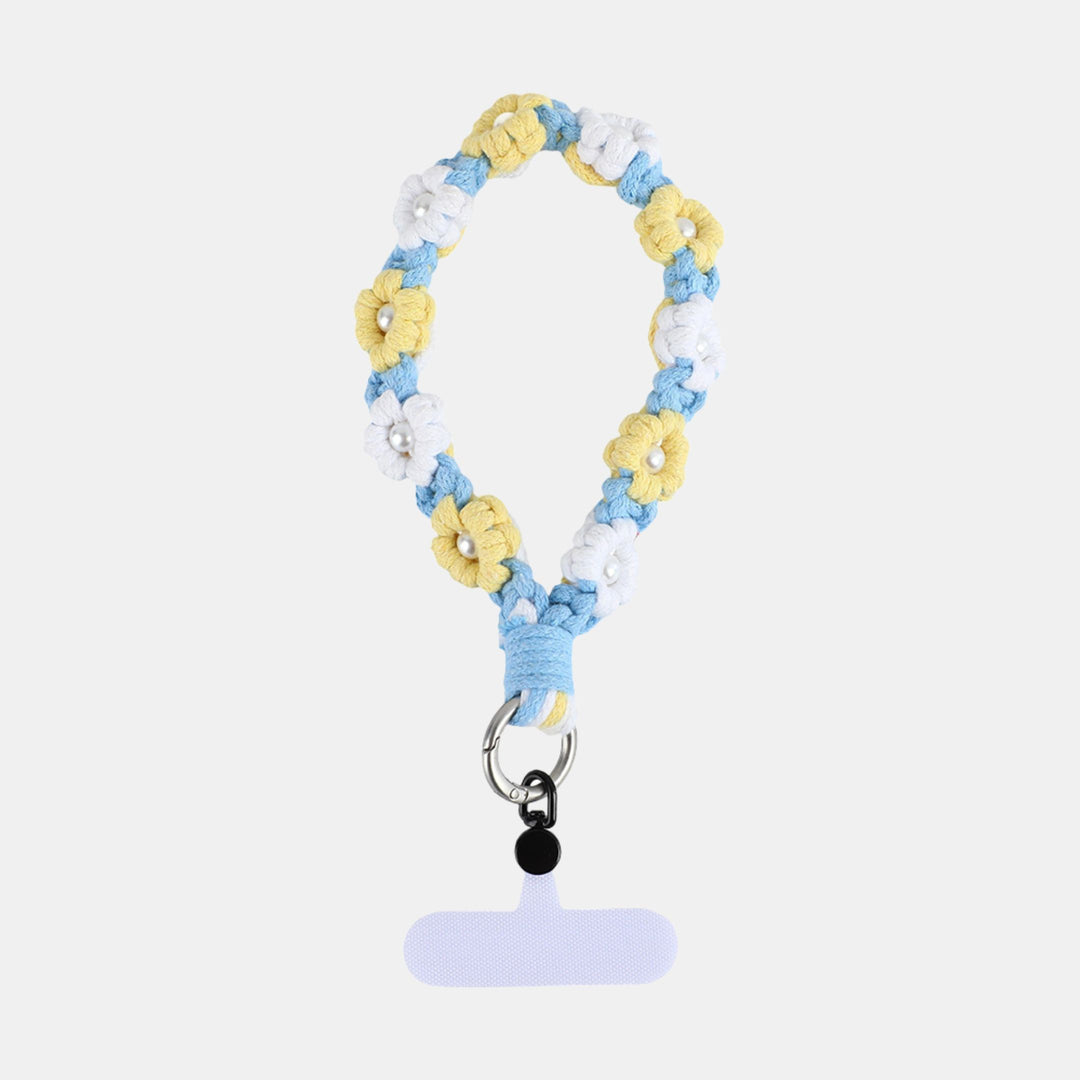 Antigone | Nara Flowers Phone Chain Short - Blue | Shut the Front Door