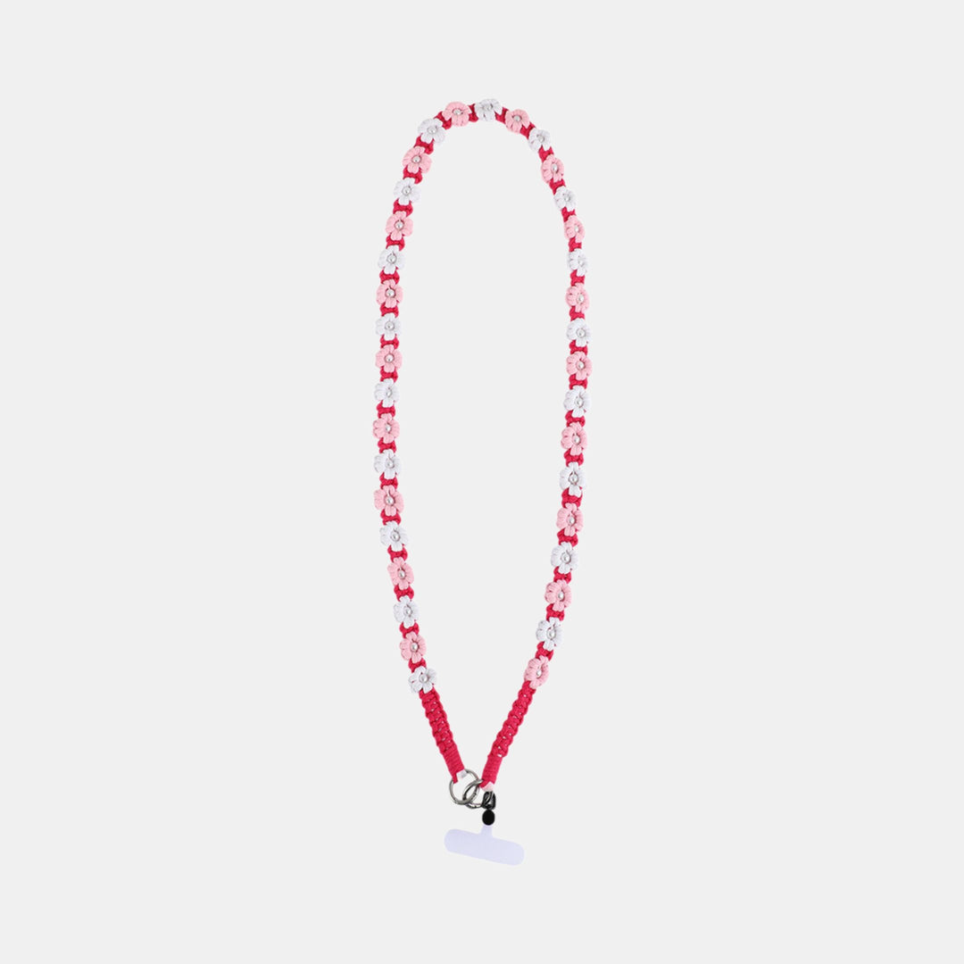 Antigone | Nara Flowers Phone Chain Long - Rose Red | Shut the Front Door
