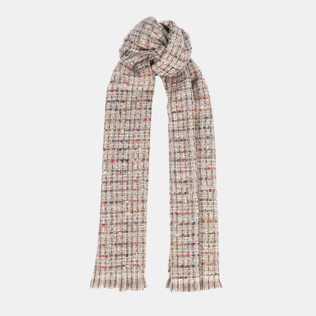 Antigone | Nancy Scarf - Beige | Shut the Front Door