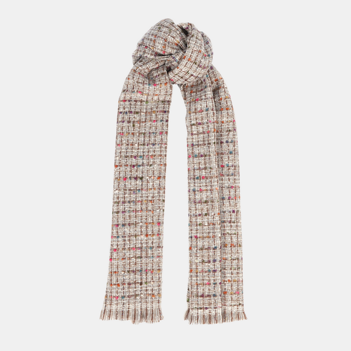 Antigone | Nancy Scarf - Beige | Shut the Front Door