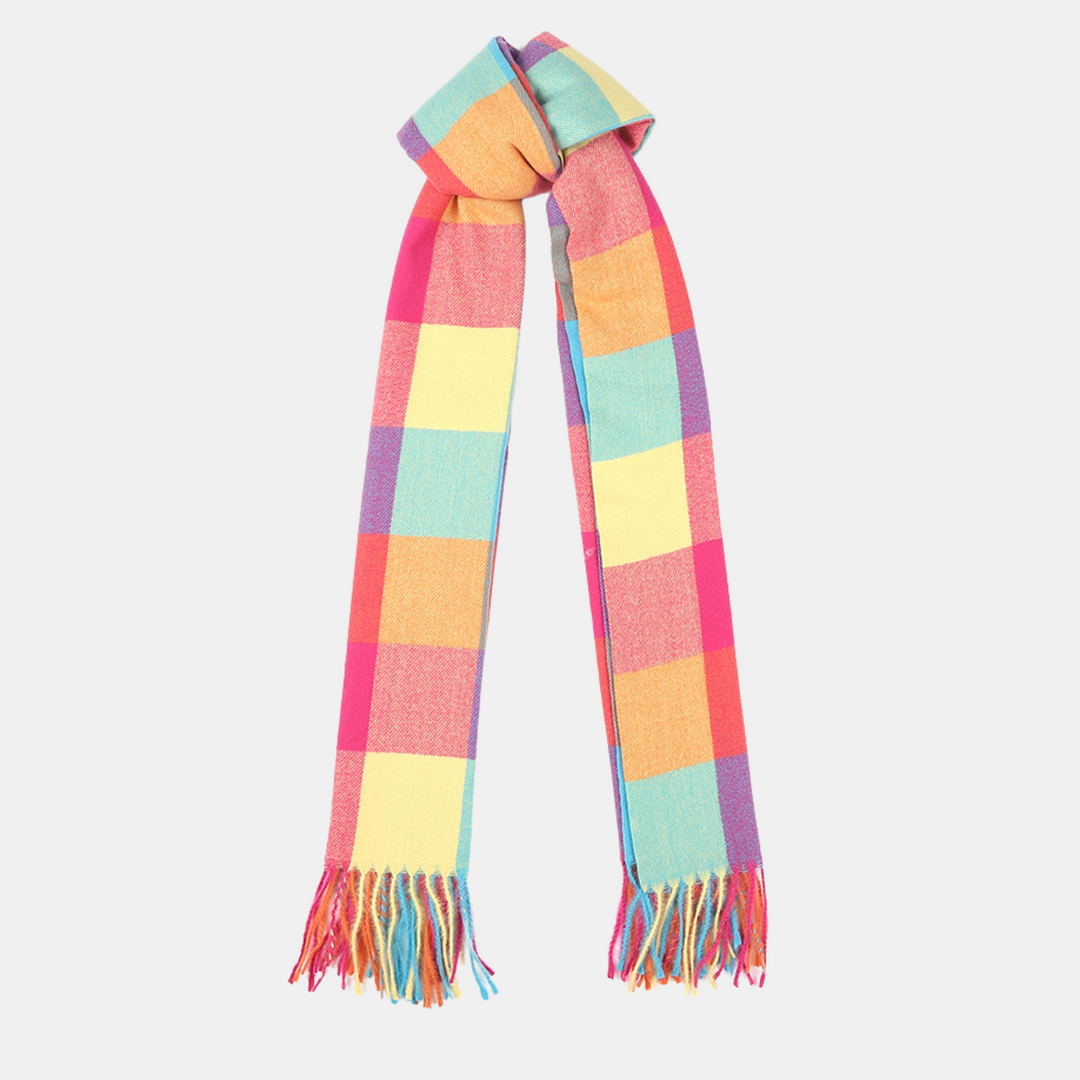 Antigone | Brownyn Scarf - Small Check | Shut the Front Door