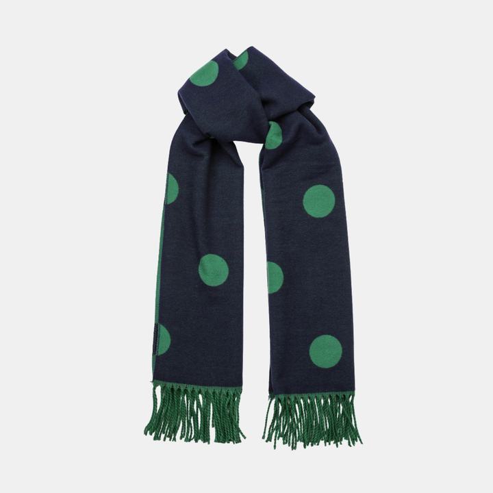 Antigone | Aeris Polka Scarf - Green | Shut the Front Door