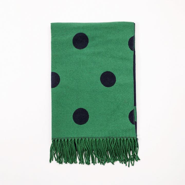 Antigone | Aeris Polka Scarf - Green | Shut the Front Door