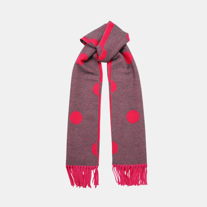 Antigone | Aeris Polka Scarf - Pink | Shut the Front Door