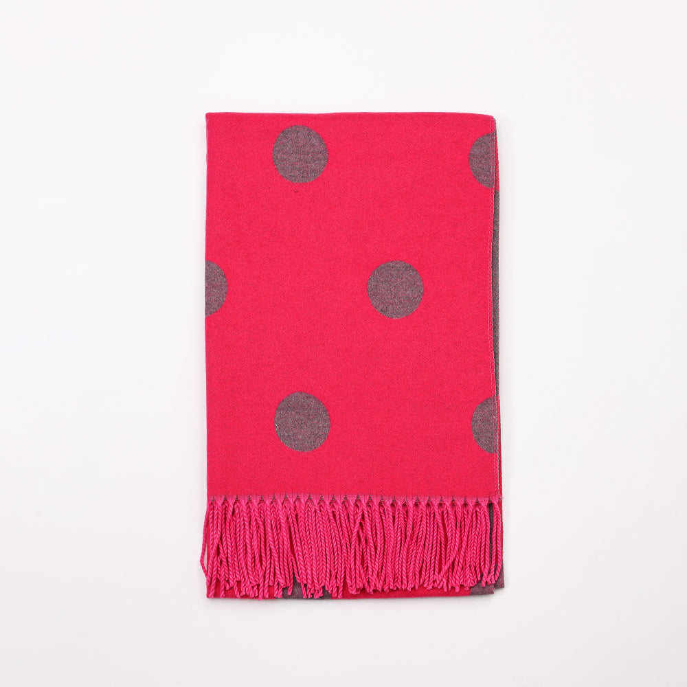 Antigone | Aeris Polka Scarf - Pink | Shut the Front Door