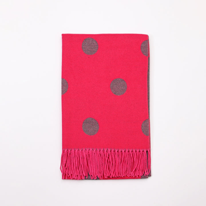 Antigone | Aeris Polka Scarf - Pink | Shut the Front Door