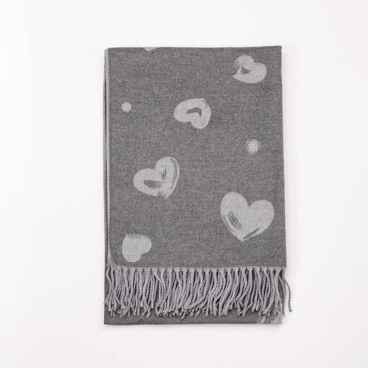 Antigone | Noira Heartline Scarf - Grey | Shut the Front Door
