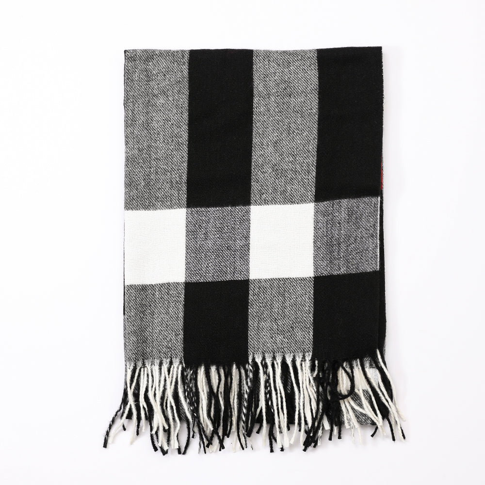Antigone | Maelis Scarf - Black/Red | Shut the Front Door
