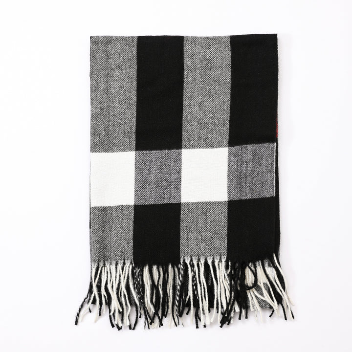 Antigone | Maelis Scarf - Black/Red | Shut the Front Door