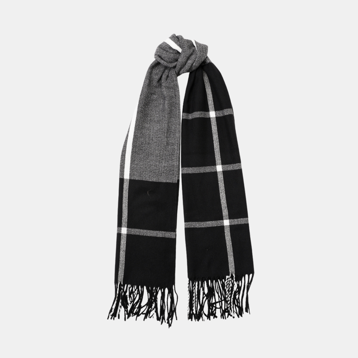 Antigone | Orienn Plaid Scarf - Black | Shut the Front Door