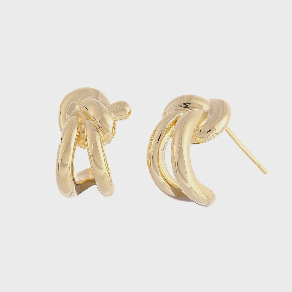 Antigone | Theodora Earrings - Gold | Shut the Front Door