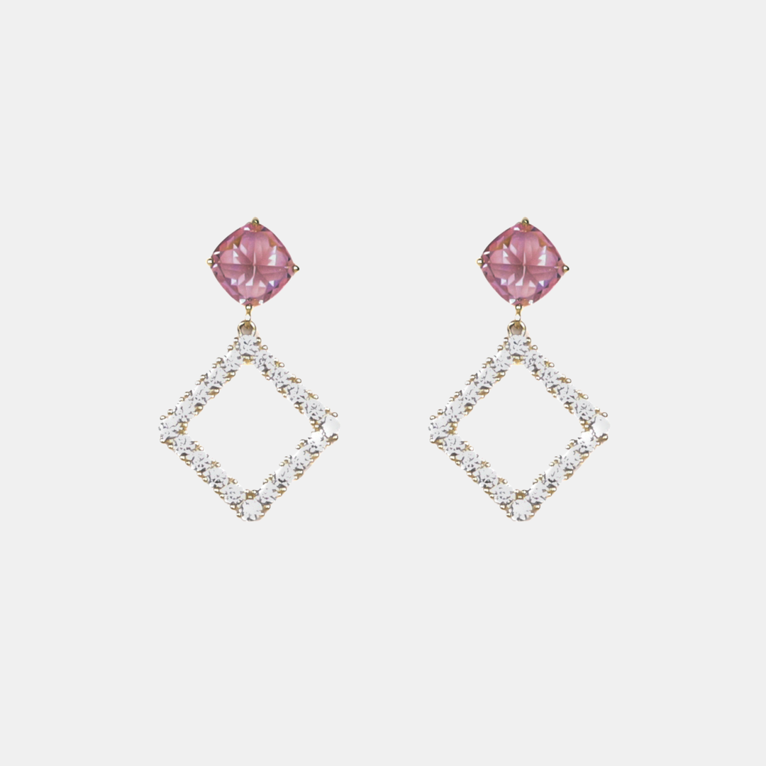Antigone | Lyla Earrings - Rose/Gold | Shut the Front Door