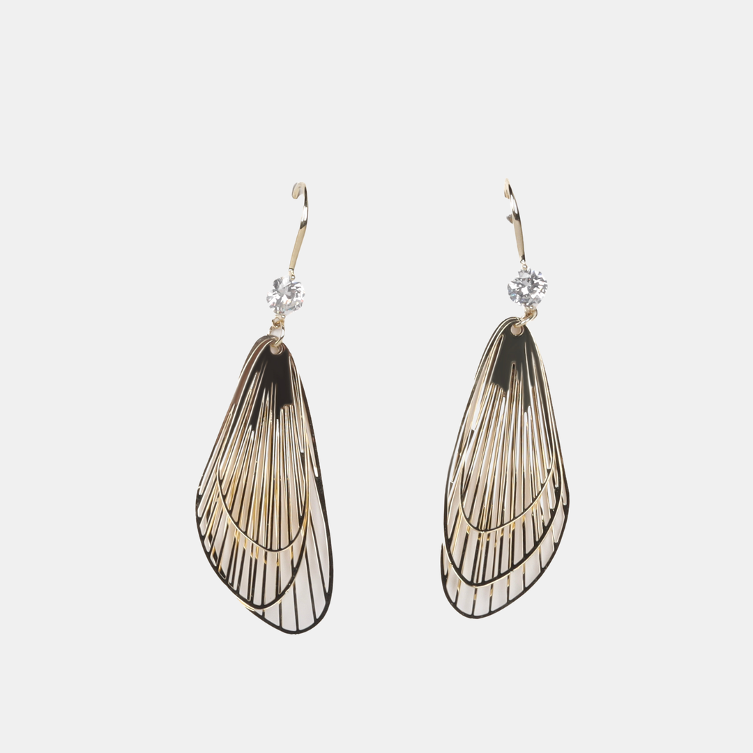 Antigone | Lana Earrings - Gold | Shut the Front Door