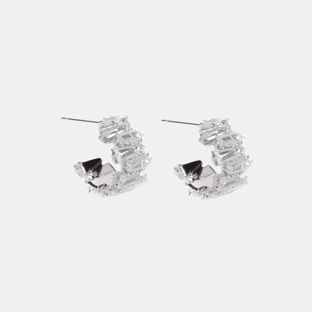 Antigone | Luna Earrings - Silver | Shut the Front Door