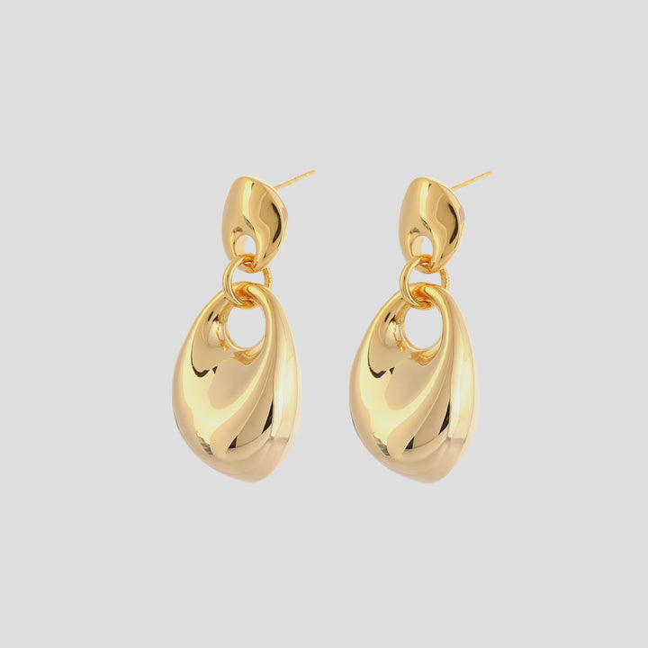 Antigone | Lyra Earrings - Gold | Shut the Front Door