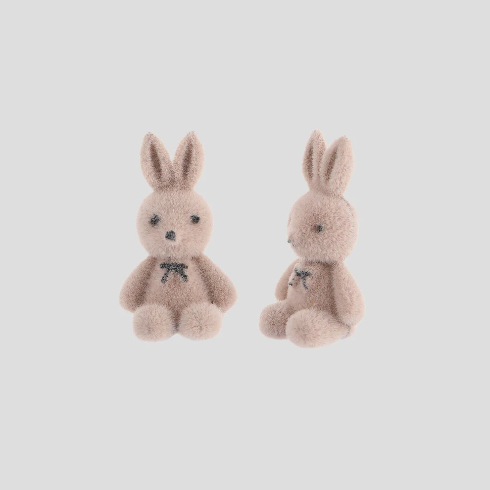 Antigone | Bunny Earrings - Beige | Shut the Front Door