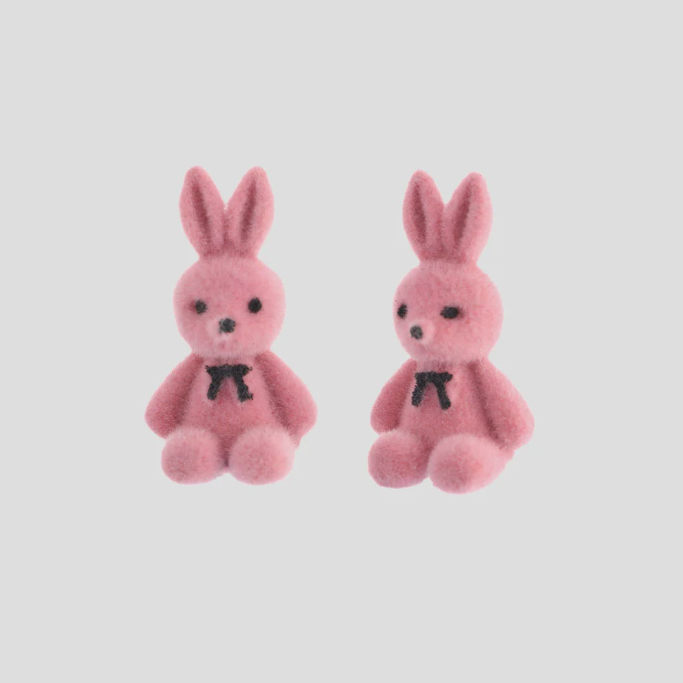 Antigone | Bunny Earrings - Pink | Shut the Front Door