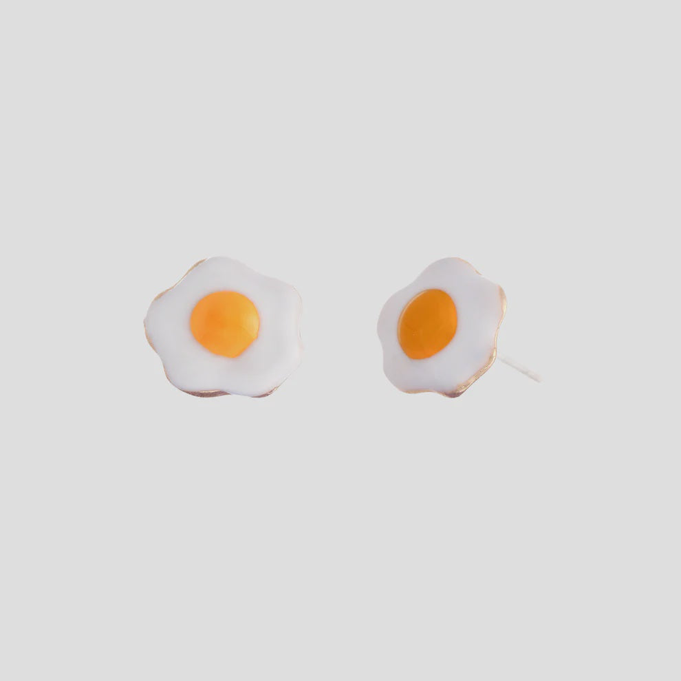 Antigone | Fried Egg Earrings | Shut the Front Door