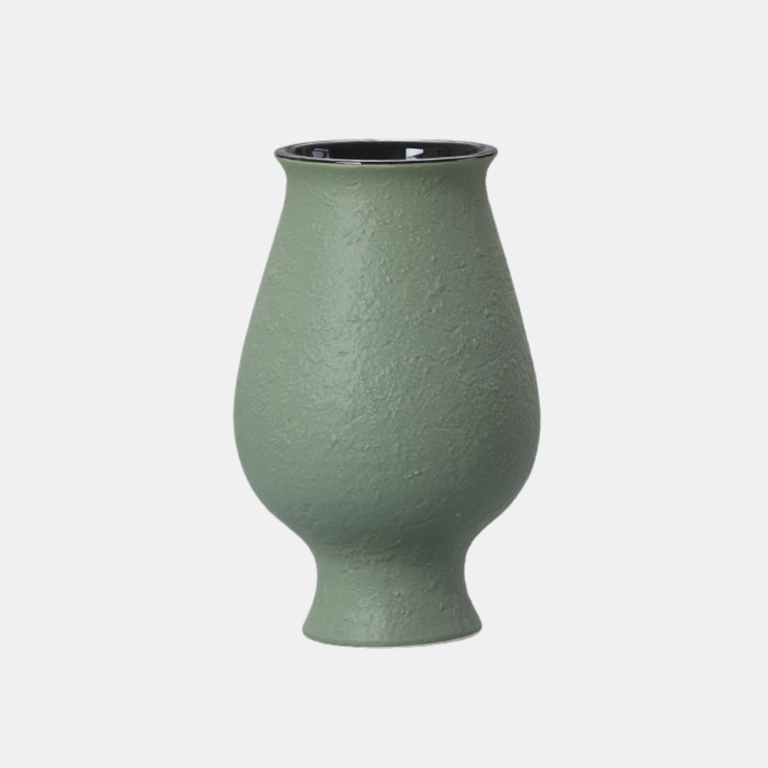 Garcia | Olivia Vase - Dark Bean Green | Shut the Front Door