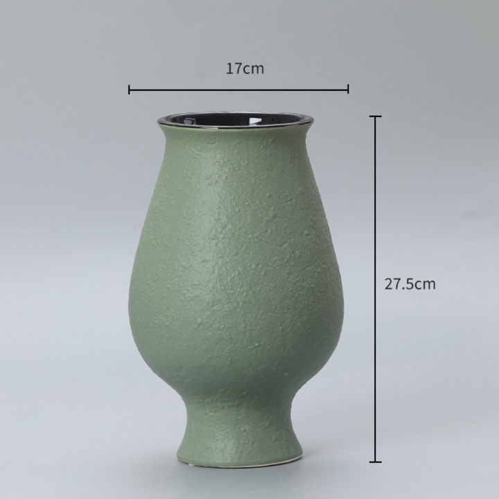 Garcia | Olivia Vase - Dark Bean Green | Shut the Front Door