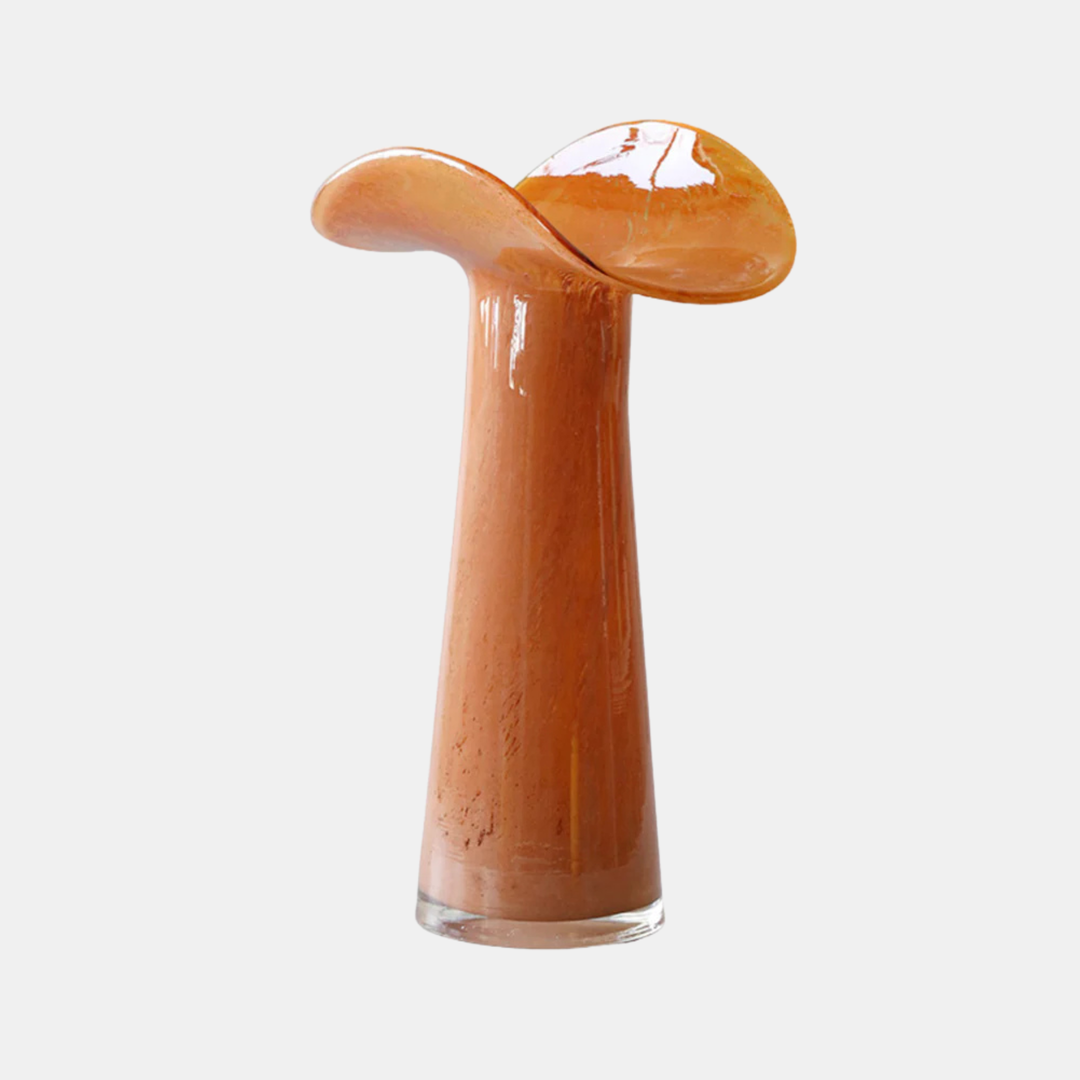 Garcia | Hazel Glass Vase - Orange | Shut the Front Door