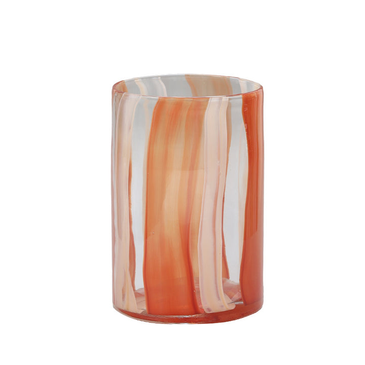Garcia | Maru Orange Glass Vase - Medium | Shut the Front Door
