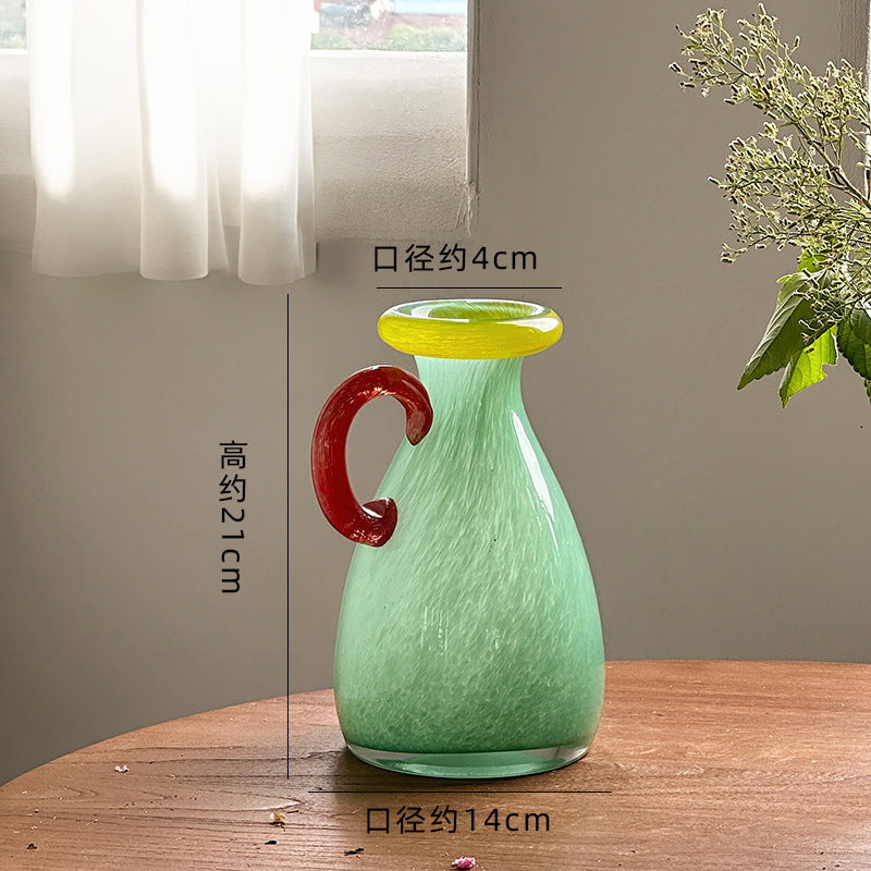Garcia | Bella Glass Vazse - Mint Green | Shut the Front Door