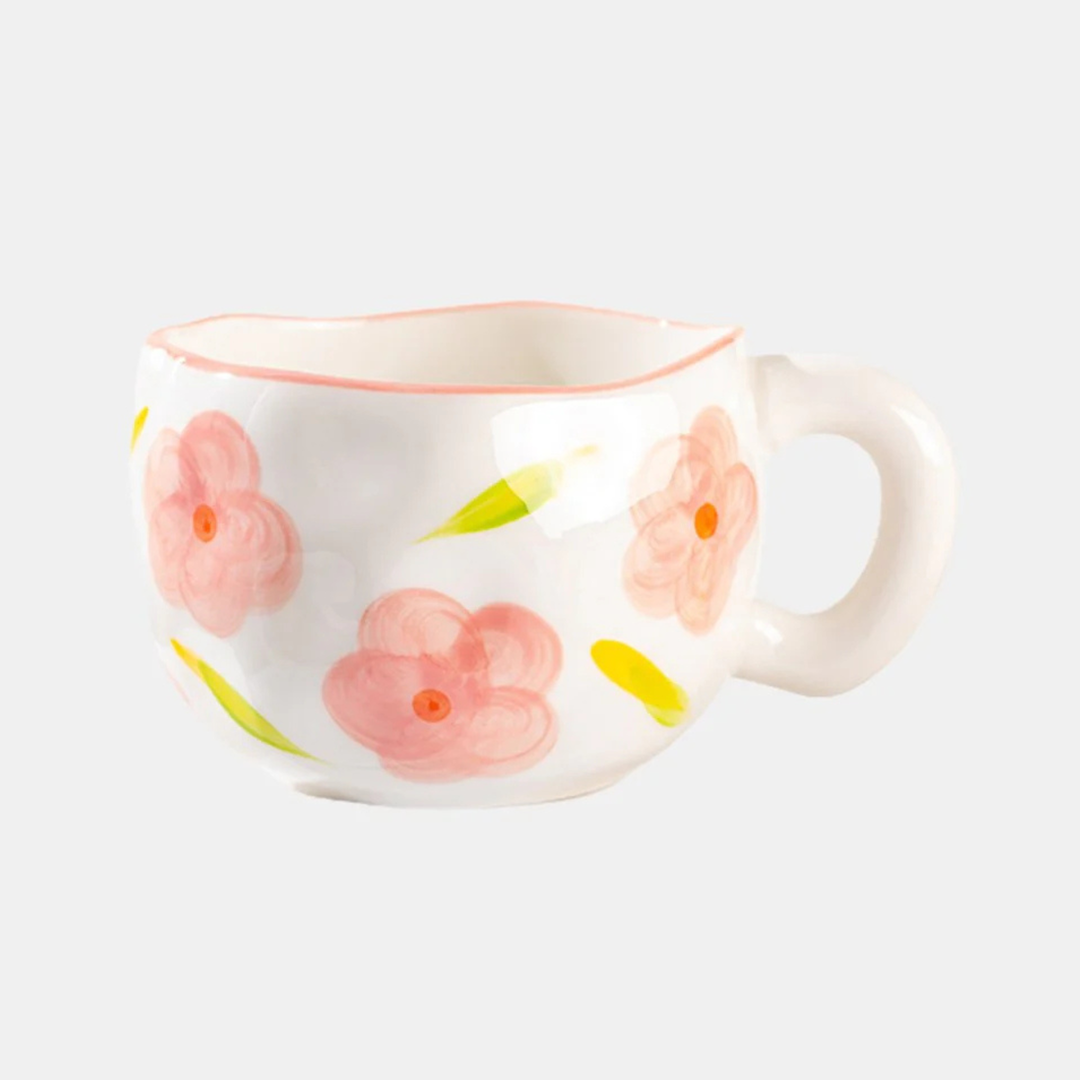Garcia | Elanor Mug - Floral Pink | Shut the Front Door