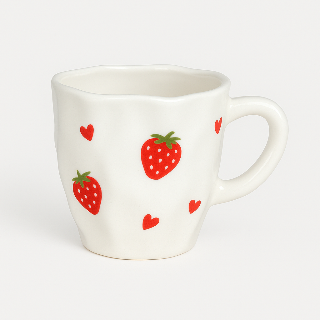 Garcia | Naya Ceramic Mug - Strawberry | Shut the Front Door