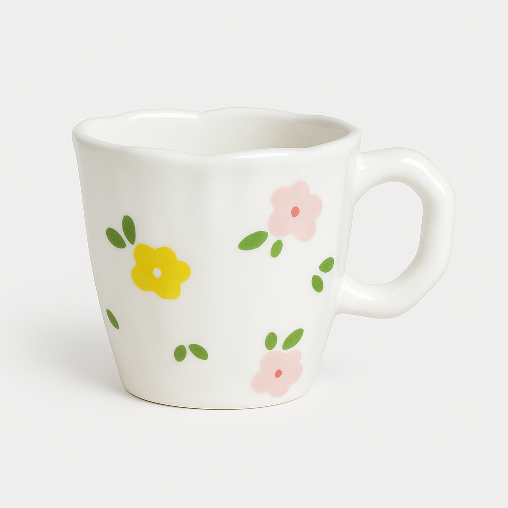 Garcia | Naya Ceramic Mug - Flowers | Shut the Front Door