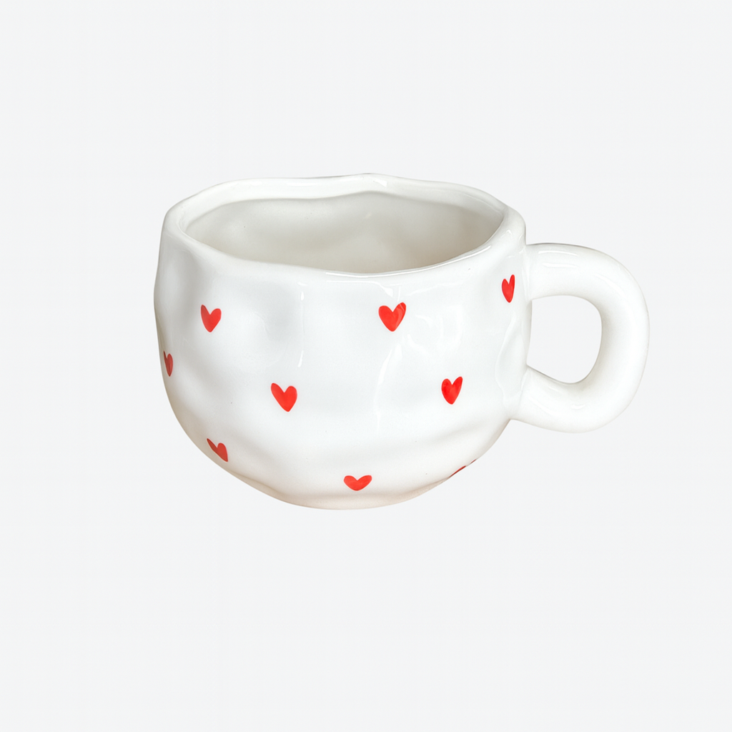 Garcia | Yuna Ceramic Mug - Small Heart | Shut the Front Door