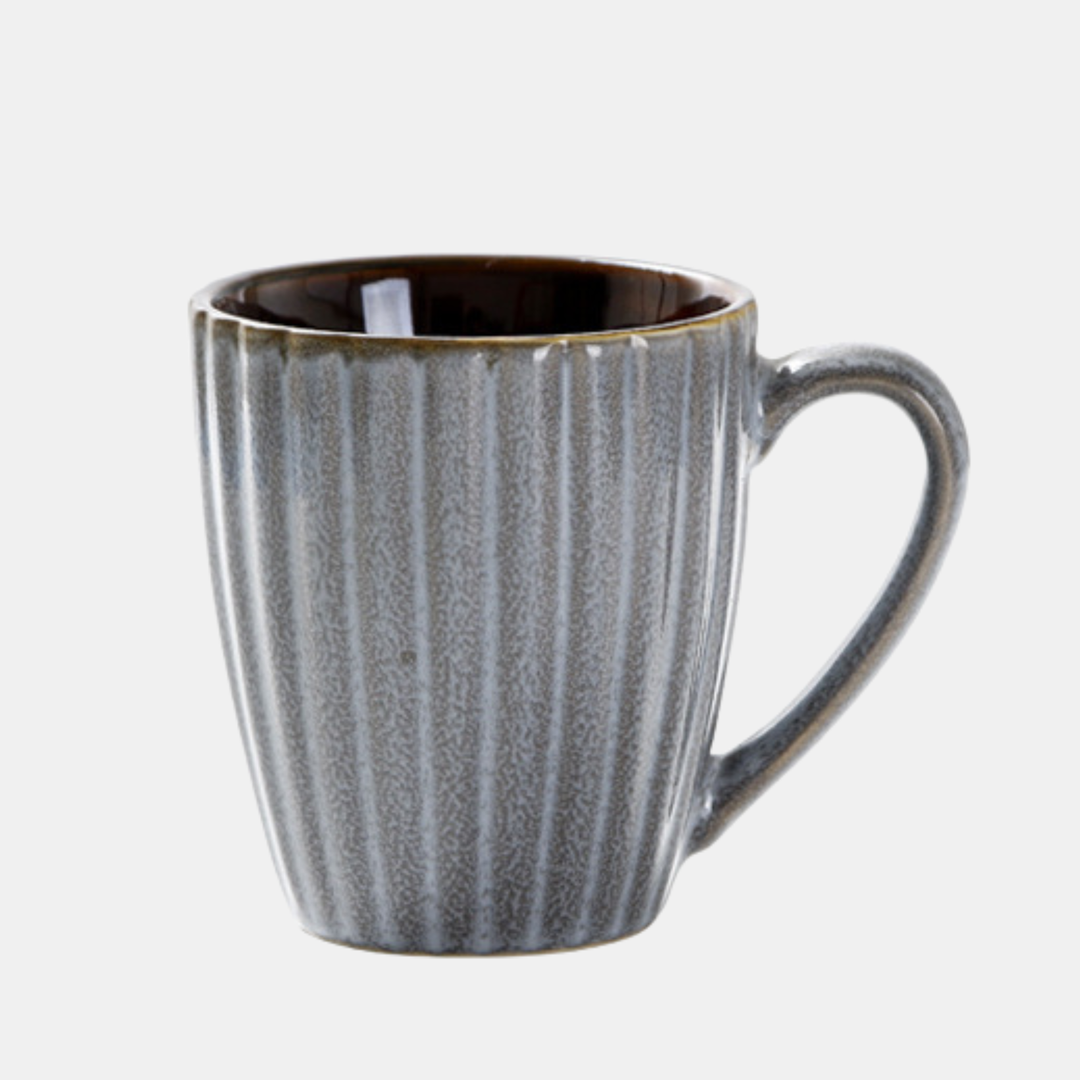 Garcia | Rowan Ceramic Mug - Grey | Shut the Front Door