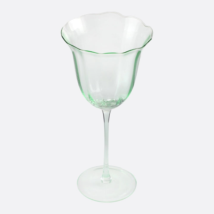 Elle Wine Glass 400ml - Green