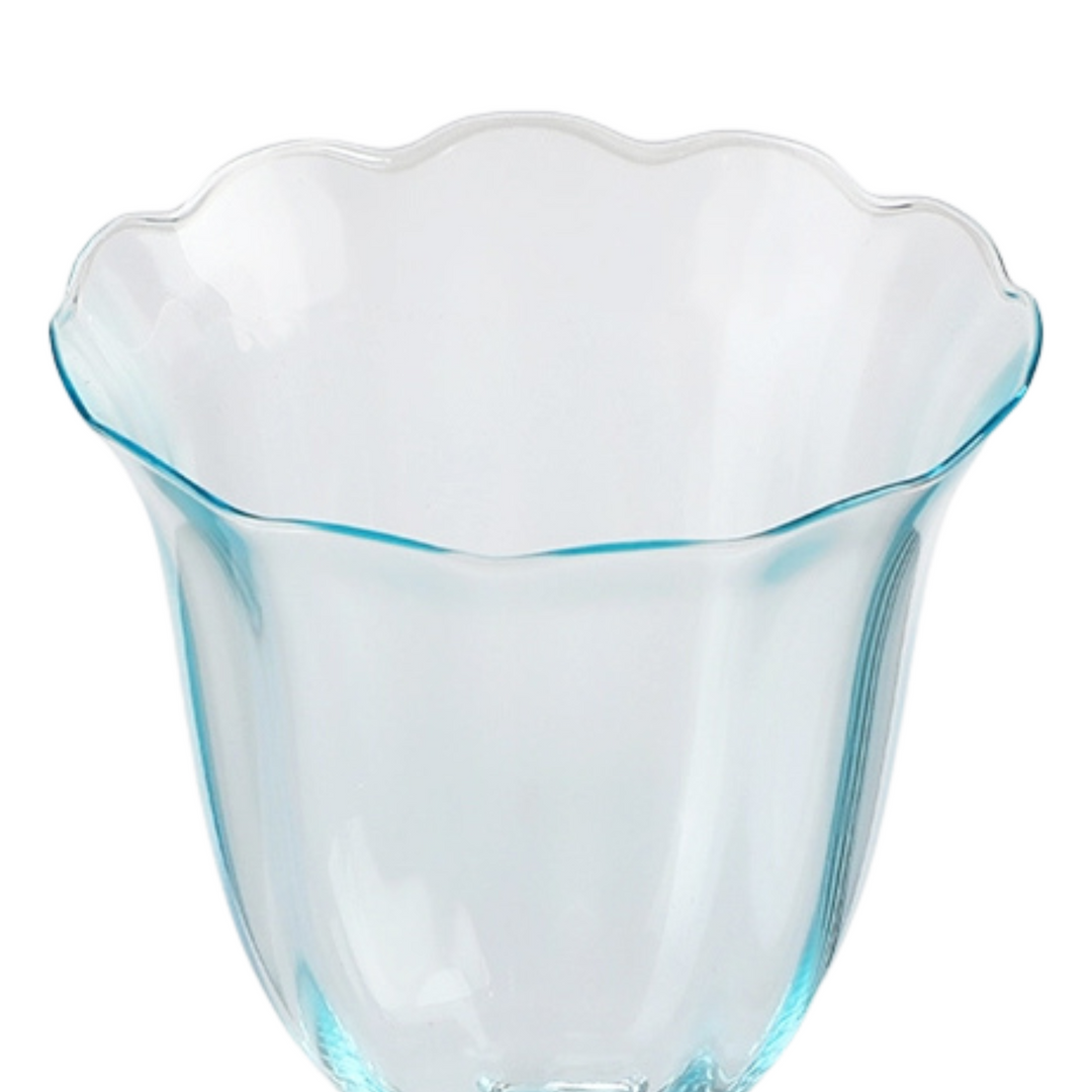 Elle Wine Glass 400ml - Blue