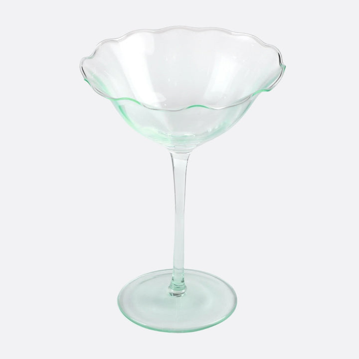 Elle Coupe Glass 200ml - Green