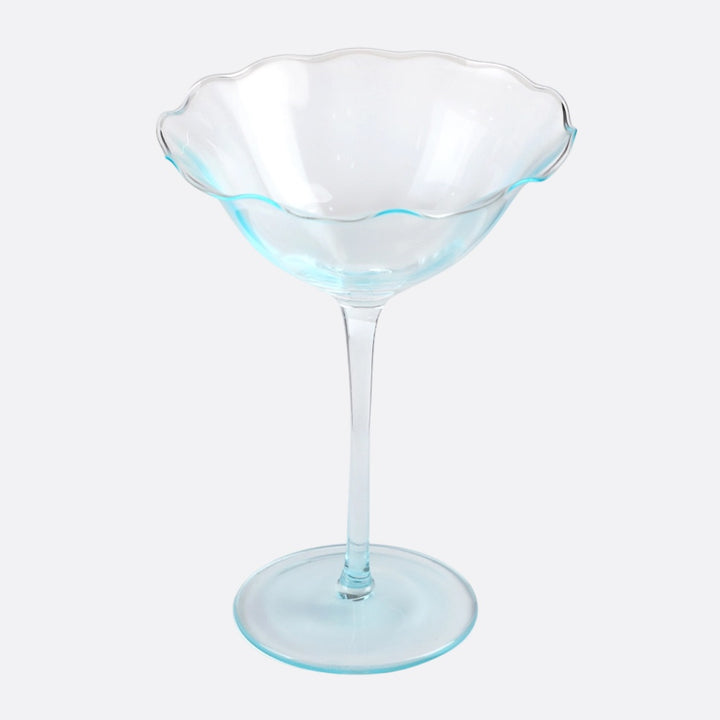 Elle Coupe Glass 200ml - Blue