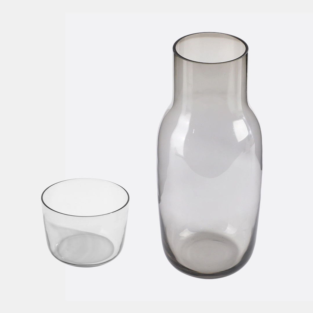 Garcia | Jude Glass Carafe - Grey | Shut the Front Door